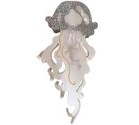 Fermagli per capelli a forma di medusa, clip per capelli a forma di medusa, clip per capelli a forma di animale marino, fermagli per capelli in acetato di cellulosa, grandi clip per ragazze, accessori