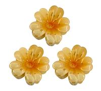 Fermagli per capelli a forma di, per donne, 3 pezzi, per acconciature per styling di acconciature, fermagli a fiori per capelli spessi, per moglie, fidanzata, sorella e figlia