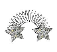 Fermagli per capelli a forma di stella, strumento di organizzazione per la schiena, invisibile, arricciatura invisibile, clip fissa per capelli per bambini, V0B4 Copricapo
