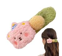 Fermagli per capelli,Clip per capelli morbidi Lateral Decorative | per acconciatura Colorati Laterali Decorativi Cartoon Per Donne Capelli Spsi O Sottile