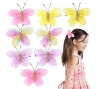 Fermagli per capelli colorati, accessori per capelli in rete, accessori per capelli creativi e divertenti, accessori per capelli da donna