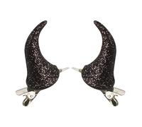 Fermagli per capelli con corna del diavolo, forcine per capelli con corna del diavolo | fermagli per capelli in | Cosplay gotico Devil Horn Barrette | forcine per capelli per viaggi, maschera
