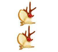 Fermagli per capelli con corna, graziose mollette per capelli con corna di cervo, per capelli per feste in maschera, bomboniere, fascia per capelli con corna di cervo, per donne e ragazze