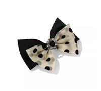 Fermagli per Capelli con Fiocco Fermagli for capelli da donna con fiocco in strass a pois(Jaune)