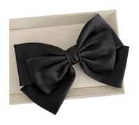 Fermagli per capelli con fiocco Molletta per capelli a molla Grande nodo oversize Bowknot Satin Fermagli per capelli a scatto Fermagli per capelli Fermagli per coda di cavallo Fiocco