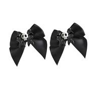 Fermagli per capelli con fiocco per Halloween, con testa di teschio, forcine per capelli per costume da ragazza forcina per capelli per donne accessori