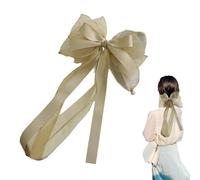 Fermagli per capelli con fiocco, per ragazze, grandi forcine per capelli, coda lunga, per appuntamenti, viaggi d'affari, campeggio, picnic, feste