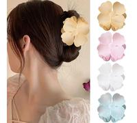 Fermagli per capelli con fiore francese, da donna, antiscivolo, a forte tenuta, per capelli spessi, clip per capelli medi, accessori per capelli (HairclawFrench2)