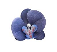 Fermagli per capelli con fiori di orchidea di perle alla moda carino farfalla becco d'anatra stile spiaggia orchidea L6A2 donne coreano clip Hairpin copricapo