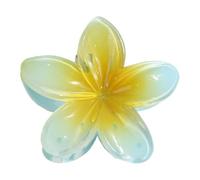 Fermagli per capelli con fiori, fermagli a forma di artiglio per capelli | Accessori per capelli hawaiani per donne e ragazze, accessorio per abito da vacanza