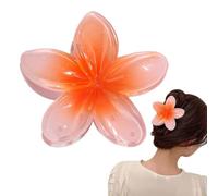 Fermagli per capelli con fiori, fermagli a forma di artiglio per capelli | Fermagli per capelli hawaiani per donne, mogli, spose, accessori per costume da mucca