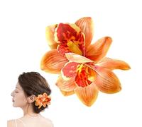 Fermagli Per Capelli Con Fiori Hawaiani - Fermagli Antiscivolo Artificiali Per Orchidee - Per Capelli Con Fiori - Per Matrimoni, Feste Nuziali, Estate, Tutti I Giorni, Capodanno, Compleanno,