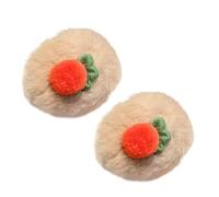 Fermagli Per Capelli Con Frutta - Fermaglio Con Artiglio Peloso Ciliegia | Fermagli Per Capelli Capelli Spessi | Clip Con Artiglio Peloso Per Frutta | Piccoli Fermagli Per Capelli In Peluche |