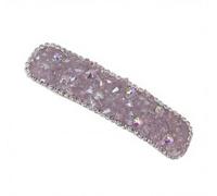 Fermagli per capelli con strass e cristalli, per ragazze, accessori per capelli da donna, fermagli per capelli decorativi con perle per tutti i giorni, feste, balli, viola, 1 pezzo