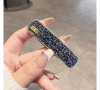 Fermagli per capelli con strass e cristalli, per ragazze, accessori per capelli da donna, fermagli per capelli decorativi con perle per tutti i giorni, feste e balli, blu, 1 pezzo