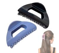 Fermagli per Capelli da Donna, Fermaglio A Pinza Grande In Silicone Morbido, Antiscivolo con Presa Forte,Adatto A Tutti I Tipi di Capelli E Senza Limiti di Età