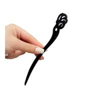 Fermagli per capelli da donna, in legno, a forma di bacchetta (tipo 25)
