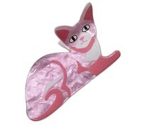 Fermagli per capelli da donna, portatile e compatto, clip per capelli a forma di animale, per lo styling quotidiano delle donne, panino sciolto, shopping e attività all'aperto, regalo adorabile