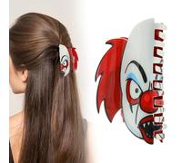 Fermagli per capelli di Halloween, in acrilico, a forma di fantasma, con artigli gotici, accessori horror, per feste di cosplay, decorazioni di Halloween, antiscivolo, moda, per capelli spessi e