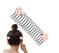 Fermagli per capelli elastici invisibili, a forma di U, per rifinire i capelli, accessorio per donne e ragazze