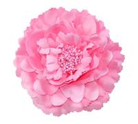 Fermagli per capelli, Forcina for capelli con peonia bianca Grand Bohemian da 4,3 pollici, 2 pezzi, for donna, accessorio for spilla a fiore