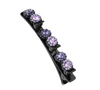 Fermagli per capelli - Forcine per capelli intrecciate in pietra da donna; fermagli alla moda per una facile treccia.