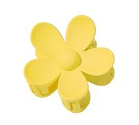 Fermagli per capelli gialli a forma di fiore, plastica, antigraffio, inodore, utile, solido, leggero, accessorio per capelli per bellezza e cura del corpo, clip e fermagli per capelli