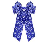 Fermagli per capelli Hanukkah per donne carino stella di David fermagli per capelli ebrei Menorah Dreidel nastro per capelli fermagli gioiello festival di luce accessori ebraici Hanukkah abiti regali