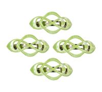 Fermagli per capelli in ABS con design incrociato per una coda di cavallo sicura e comoda per l'uso quotidiano rapido a metà per mattine impegnative