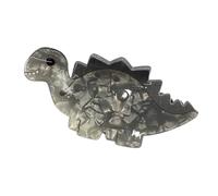 Fermagli per capelli in acrilico, Gray Ankylosaurus 5