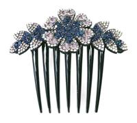 Fermagli per Capelli in Cristallo Fiore Vintage creatore di Capelli di Moda pettini per Capelli in plastica Lucida Matrimonio a forcina per Accessori per Capelli da Donna F0O3 Lovely And Practical