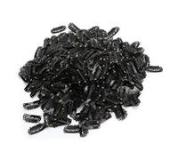 Fermagli per capelli in ferro a U, forma di 6 denti, 1000 pezzi, clip per estensioni, parrucche, trecce, installazione facile, protezione in pelle capelu, senza odore