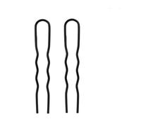 Fermagli per capelli in metallo nero forchetta da donna sposa spilla pettini chignon disordinato fermaglio fermagli per capelli ganci laterali pettini agganciati bastoncini per capelli strumenti per
