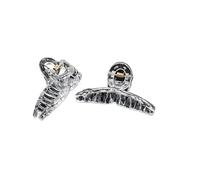 Fermagli per capelli in plastica trasparente con artiglio in acrilico trasparente, base vuota per creare gioielli fai da te, accessori per capelli per ragazze alla moda (A8)