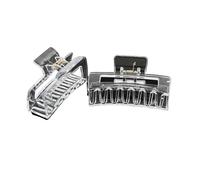 Fermagli per capelli in plastica trasparente con artiglio in acrilico trasparente, base vuota per la creazione di gioielli fai da te, accessori per capelli alla moda per ragazze (A3)