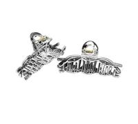 Fermagli per capelli in plastica trasparente con artiglio in acrilico trasparente, base vuota per la creazione di gioielli fai da te, accessori per capelli alla moda per ragazze (A4)