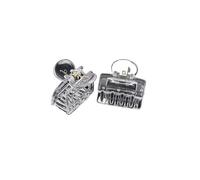 Fermagli per capelli in plastica trasparente con artiglio in acrilico trasparente, base vuota per la creazione di gioielli fai da te, accessori per capelli per ragazze alla moda (A6)