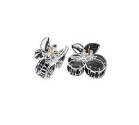 Fermagli per capelli in plastica trasparente con artiglio trasparente, base vuota per creare gioielli fai da te, accessori per capelli alla moda per ragazze (A10)