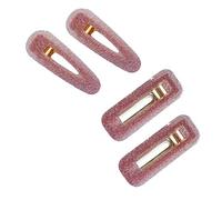 Fermagli per capelli in resina, fermagli per capelli con stampa leopardata e tartaruga per donna, confezione da 4 (accessori da donna) (stile 9)