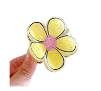 Fermagli per capelli in stile casual alla moda in stile cinese con fiori grandi, piccoli e belli, accessori per donne e ragazze, forcine per capelli in acrilico (piccolo-06)