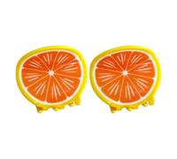 Fermagli per capelli leggeri con motivo a frutta, non danneggiano le impugnature per code di cavallo e trecce a metà stili adatti ai viaggi Clip di tenuta sicura da viaggio