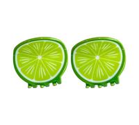 Fermagli per capelli leggeri con motivo a frutta, non danneggiano le impugnature per code di cavallo e trecce a metà stili adatti ai viaggi Clip di tenuta sicura da viaggio
