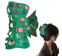 Fermagli per capelli natalizi - Albero di pan di grande, graziose mollette, per capelli natalizi con design festivo | per le donne, le ragazze, la famiglia, gli amici, i com