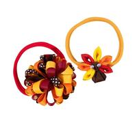 Fermagli per capelli per bambini, decorazione per capelli, per il Ringraziamento, non scivola, per incidenti e attività scolastiche, fiocchi per tacchini per bambini