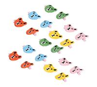 Fermagli per capelli per cani e gatti, 20 pezzi multicolore in poliestere - Clip cute a forma di orsetto per toelettatura, comodi e facili da usare per passeggiate e feste