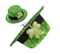 Fermagli Per Capelli Per Cappello Del Giorno Di San Patrizio - Mollette Per Capelli Verde Trifoglio Da 28 G, Cappello Per Capellii Del Giorno Di San Patrizio, Per Costumi Festivi |