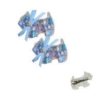 Fermagli Per Capelli Per Cuccioli Di Cristallo Glamour Heavy Duty-Clip Di Anatroccolo Fine Alla Moda Per Ragazze Dolci E Cool, Clip Per Capelli Laterali Per La Gestione Del Flyaway, 32 G/paia, Design