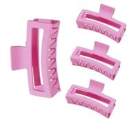 Fermagli per capelli per donne e ragazze, confezione da 4 fermagli per capelli a forma di dente di squalo, forte tenuta, per donne, capelli spessi e sottili, accessori per lo styling dei capelli per