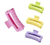 Fermagli per capelli per donne e ragazze, confezione da 4 fermagli per capelli a forma di dente di squalo, forte tenuta, per donne e ragazze, accessori per lo styling dei capelli per donne e ragazze