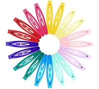 Fermagli per capelli per donne e ragazze, Funtopia 40 pezzi 2,4" Fermagli per capelli ovali in metallo antiscivolo, semplici forcine per capelli sottili e spessi (colori misti)